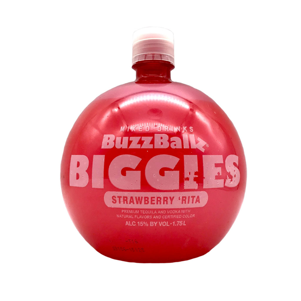 McSwiggans Buzzballz Biggie Strawberry Rita 1.75lt McSwiggans